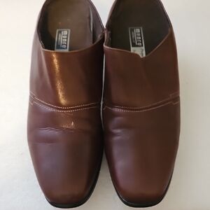 Munro Rich Brown Leather Loafers